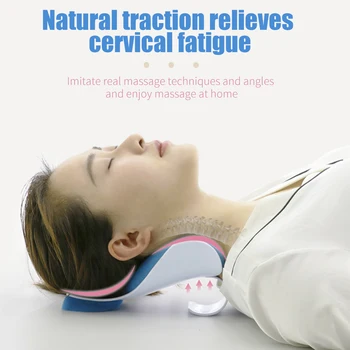 

Head Neck Cushion Shoulder Massage Pillow Neck Pillows Relaxation Massage Pillow Heath Care Comfortable Muscle Bed Pillow