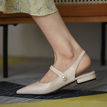 

2020 women shoes platform sandals flat sandals Genuine Leather Office Career wedges shoes for women plataformas mujer sandalias