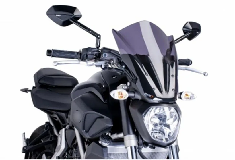 Artudatech ветровое стекло+ болты кронштейна для Yamaha MT-07 FZ-07 2013- Аксессуары для лобового стекла Запчасти