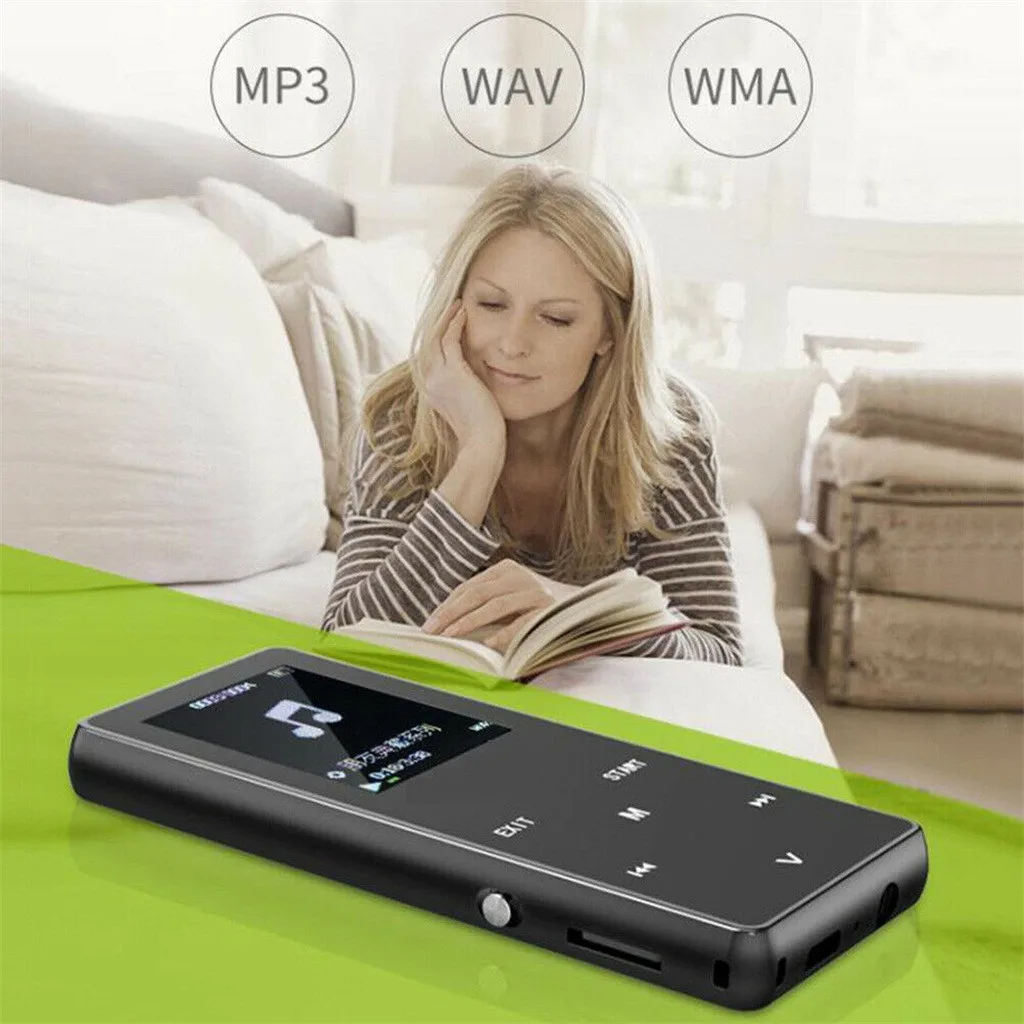 EPULA MP3 MP4 плеер 2019 портативный мини 1 8 дюймов Bluetooth светодиодный экран Музыка Спорт
