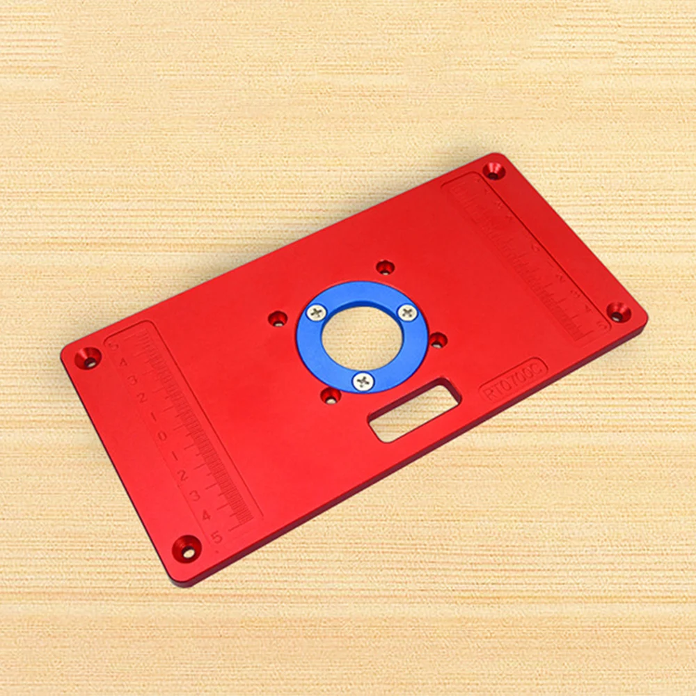 

Trimming Machine Auxiliary Tools Flip Board Woodwork Tool Aluminum Alloy Plate