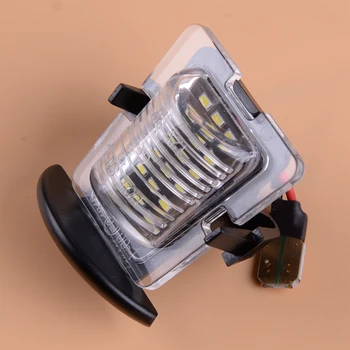 

beler 18-SMD 3W 12V DC LED Rear Bumper License Plate Light Tag Lamp fit for Jeep Wrangler JK JKU 2007 2008 2009 2010 2011-2018