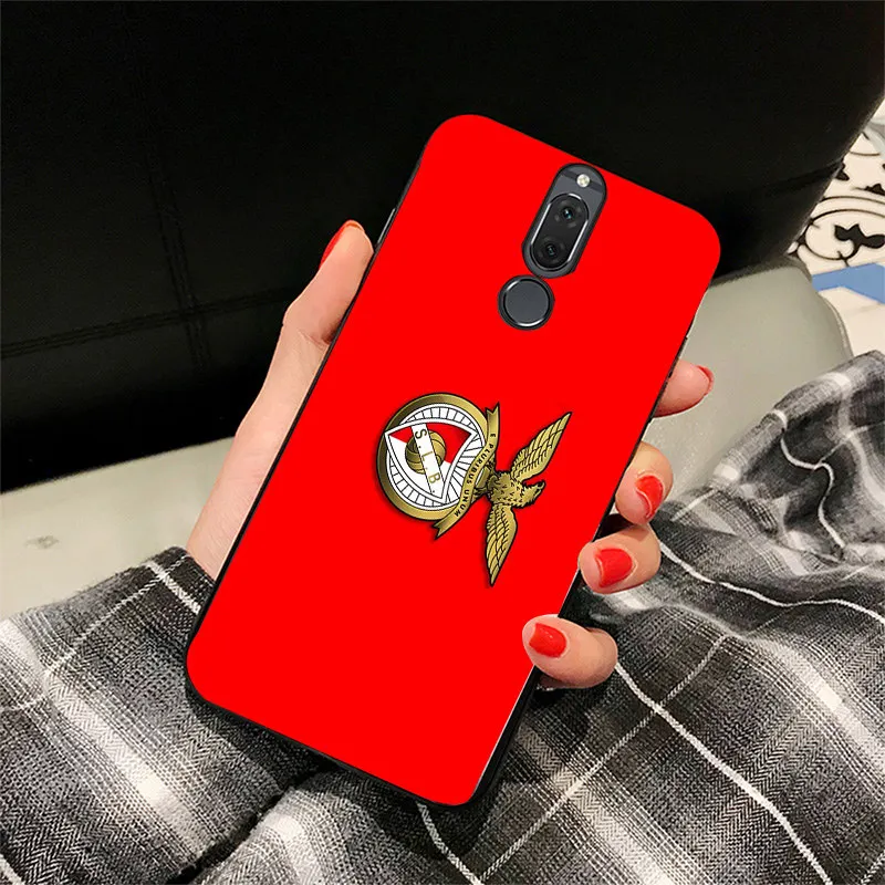 Чехол для телефона для Benfica FC чехол huawei P8 чехол P9 P10 P20 P30 Pro черный мягкий ТПУ DIY чехол для Honor 8 9 Honor 20 V10 Y5 Y6 Y9 Y7