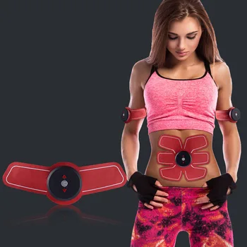 

Smart Electric EMS Muscle Stimulator ABS Abdominal Muscle Toner Body Fitness Body Slimming Massager Unisex Massager Health