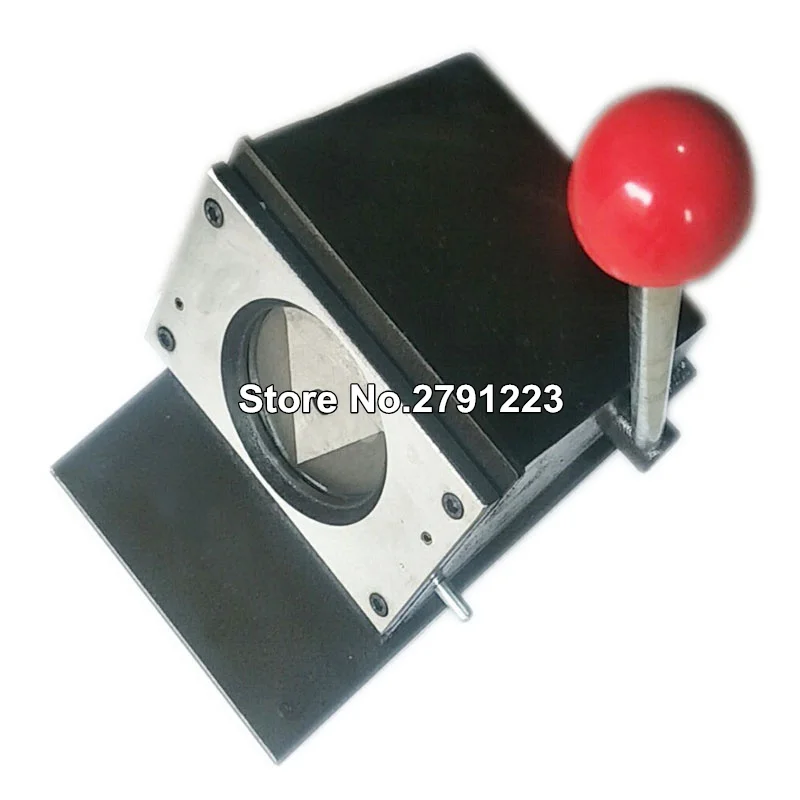 Desktop Manual 20mm 25mm 30mm 45mm 54mm Paper Graphic Punch Die Cutter DIY Button Maker Round Badge Cutter Card Cutting Machine