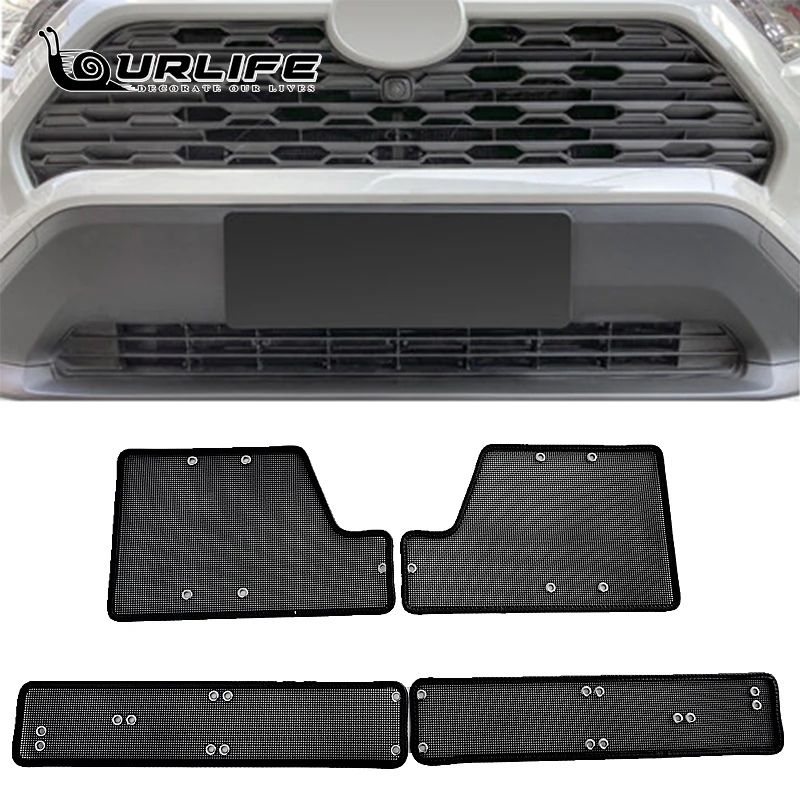 

For Toyota RAV4 2019 2020 2021 2022 XA50 XA 50 Stainless Steel Front Grille Insect Screen Accessories