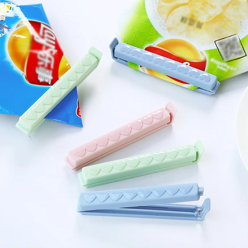 5 pcs / set Food Bag Clip Sealing Snack Plastic Storage Keep Fresh Sealer Kitchen Tool | Дом и сад