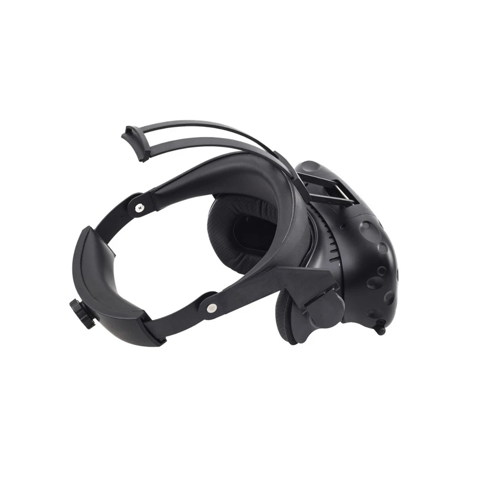 

VR Head Strap Sweatproof Headband for HTC VIVE VR Headset Adjustable Audio Strap Leather Belt Fits Children & Adults