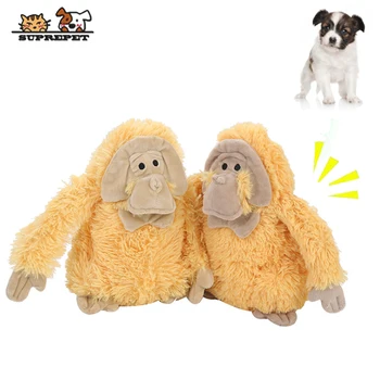 

SUPREPET Pet Dog Toy for Puppy Soft Plush Dog Toys for Large Dogs Interactive Orangutan Shape Squeak Puppy Toys Dog Accessories