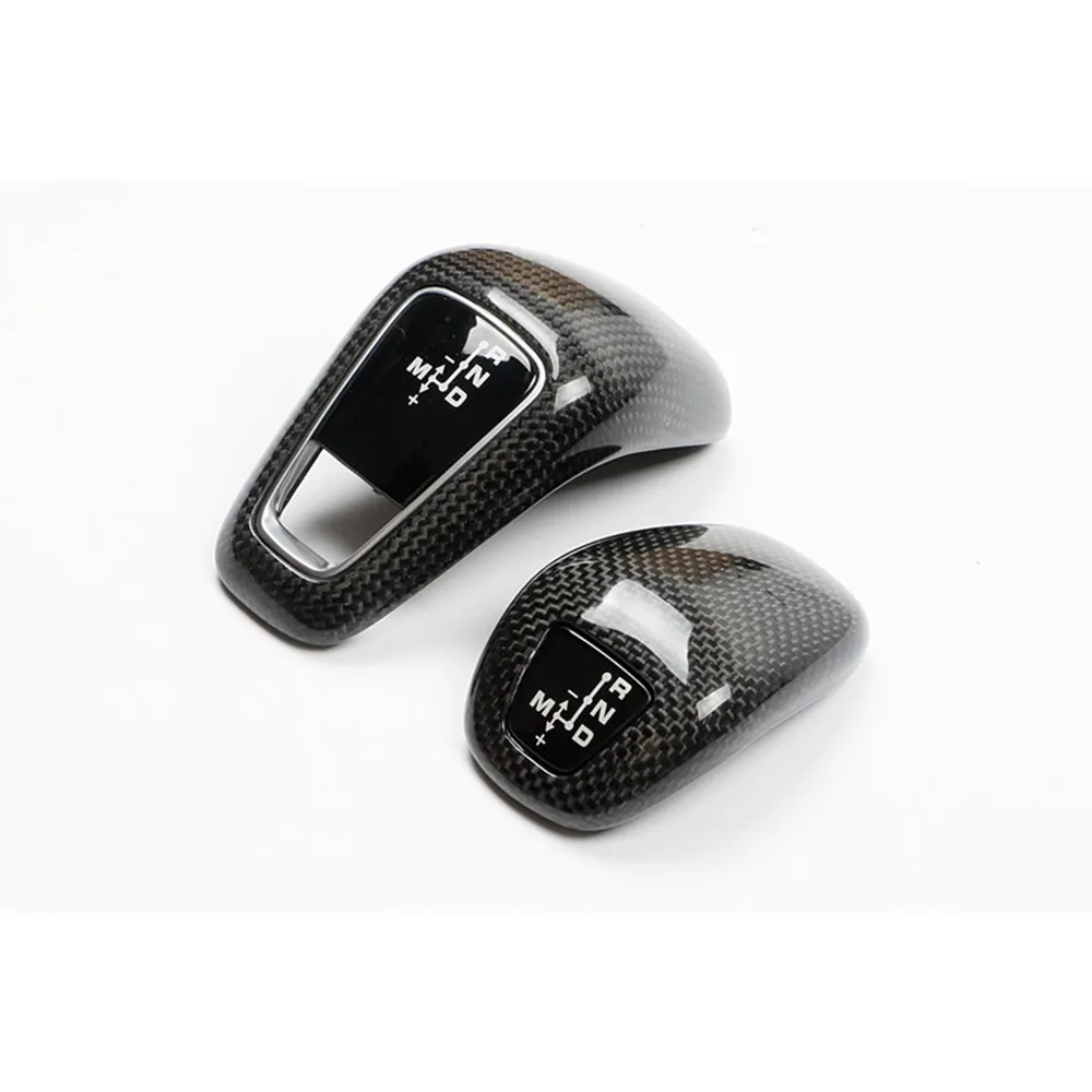 Gear Shift Knob Decoration Cover Trim For Porsche Panamera 971 2018-2019 Cayenne 9YA 2017-2019 Carbon Fiber Interior Replace | Автомобили