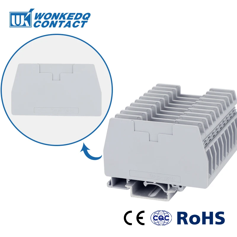 Клеммный блок на din-рейку URTK/S вместо контактного соединителя PHOENIX с винтовым соединением тест разъединитель клеммный блок 10 шт
