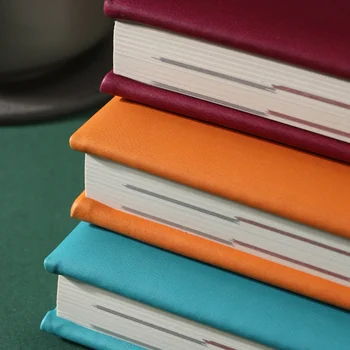 

2021 Planner Organizer Notebook Monthly Weekly Planner Agenda PU Leather Business Note Book Schedule Efficiency Notepad
