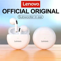 Lenovo HT38 TWS słuchawki bezprzewodowe słuchawki Bluetooth Fone sterowanie AI Mini zestaw słuchawkowy podwójna redukcja szumów HiFi Stereo słuchawki douszne