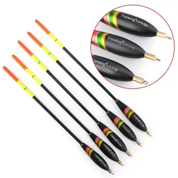

5pcs/lot Mixed Size Balsa Bobber Cork Fir Float Vertical Float Tackle Fishing Pesca equipment For Carp poplivki Fishing V0E5