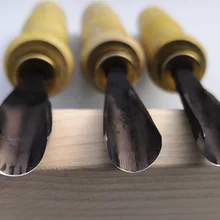 3 вида U Тип деревообрабатывающий Обрезной Нож Резьба по дереву ручная ножи 8 мм 11 мм 15 мм