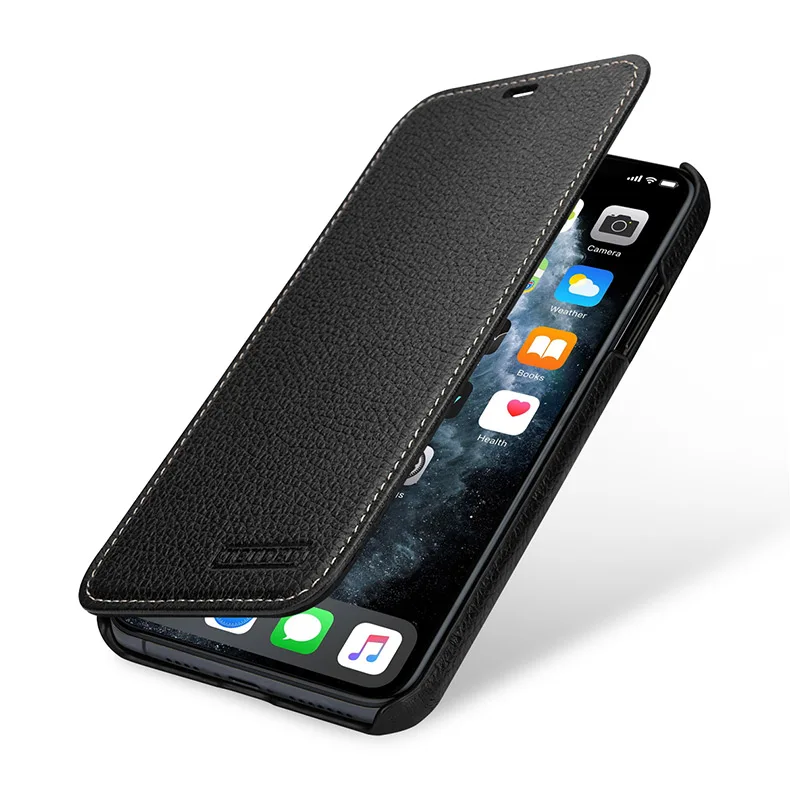 Чехол-кошелек для iPhone 11 Pro Max Бизнес Флип из натуральной кожи чехлы для телефона для iPhone 11/11Pro Funda coque capa