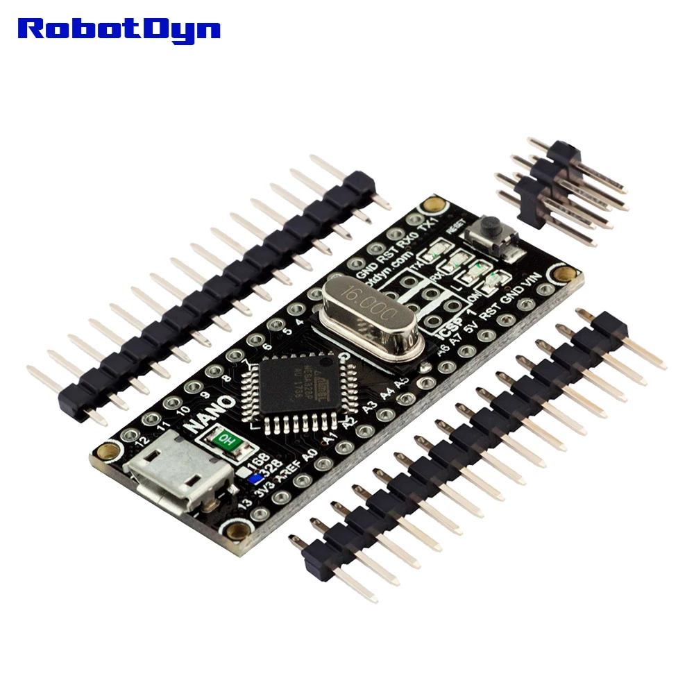 NANO V3 ATmega328 (16MHz) / CH340G MicroUSB порт|usb extension cable active|usb ralinkusb pin header |