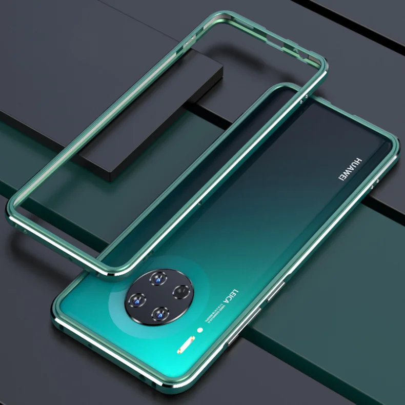 Роскошный ультра тонкий алюминиевый металлический бампер чехол для huawei mate 30 противоударный жесткий защитный чехол для телефона для huawei mate 30 Чехол