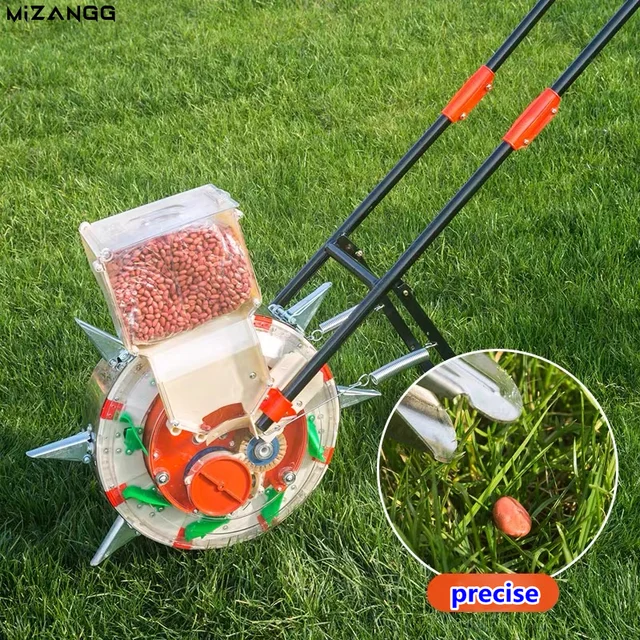 Többfunkciós Kézi Push Vetőmag, Kukorica, Pamut, Szójabab Ültetvényes, Filmpréselőgép, Precíziós Gép Búzamag - Image 2