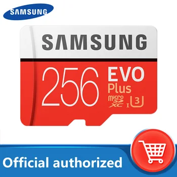

SAMSUNG 80MB/S Memory Card Micro SD Card EVO+ EVO Plus 256GB 128GB 64GB 32GB 16GB Class10 TF Card C10 SDHC/SDXC UHS-1
