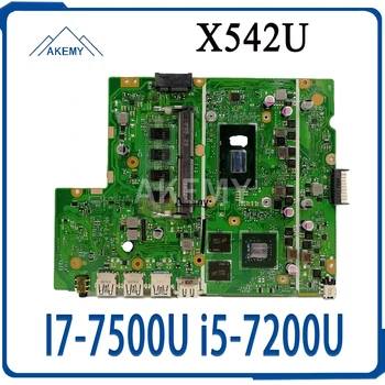 

laptop Motherboard For Asus X542U X542UR X542UQ X542UN X542URR Mainboard I7-7500U i5-7200U (V2G) exchange!!!
