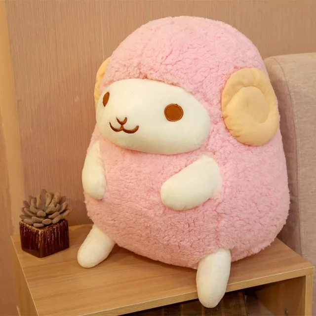 pink lamb plush