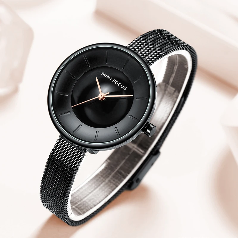 Женские кварцевые часы простые водонепроницаемые наручные модные повседневные