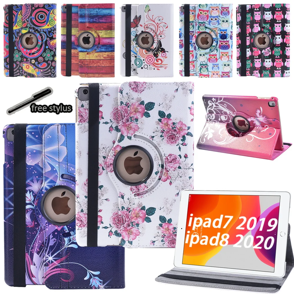 

360 Degree Rotating Tablet Case for Apple Ipad 8th Gen 2018/2020/Ipad Air 3/Ipad Pro 10.5 Inch/Ipad 7th Gen Cover Case