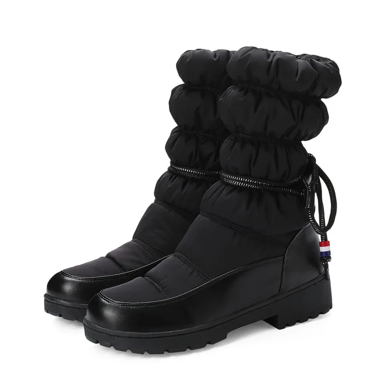 FEDONAS/зимние теплые тонкие женские зимние ботинки; женские ботильоны на шнуровке; Повседневная офисная обувь; женские удобные короткие ботинки на пуху