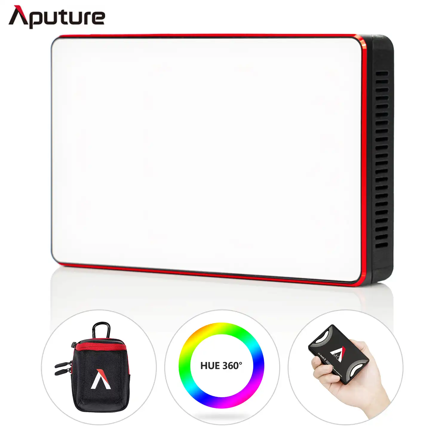 Aputure Al Mc ポケット Led ビデオライト Rgb 写真撮影の補助インランプ 30 K 6500 用 Usb タイプ C ワイヤレス 充電アプリ制御 写真用照明 Aliexpress