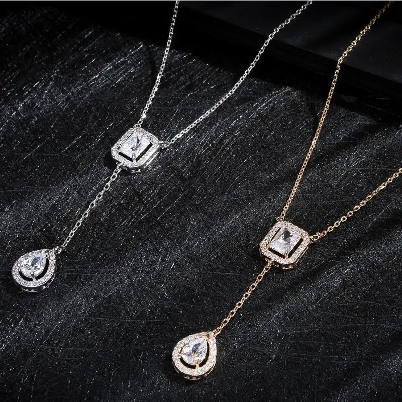 Cubic Zirconia Necklace | DaJewel.com