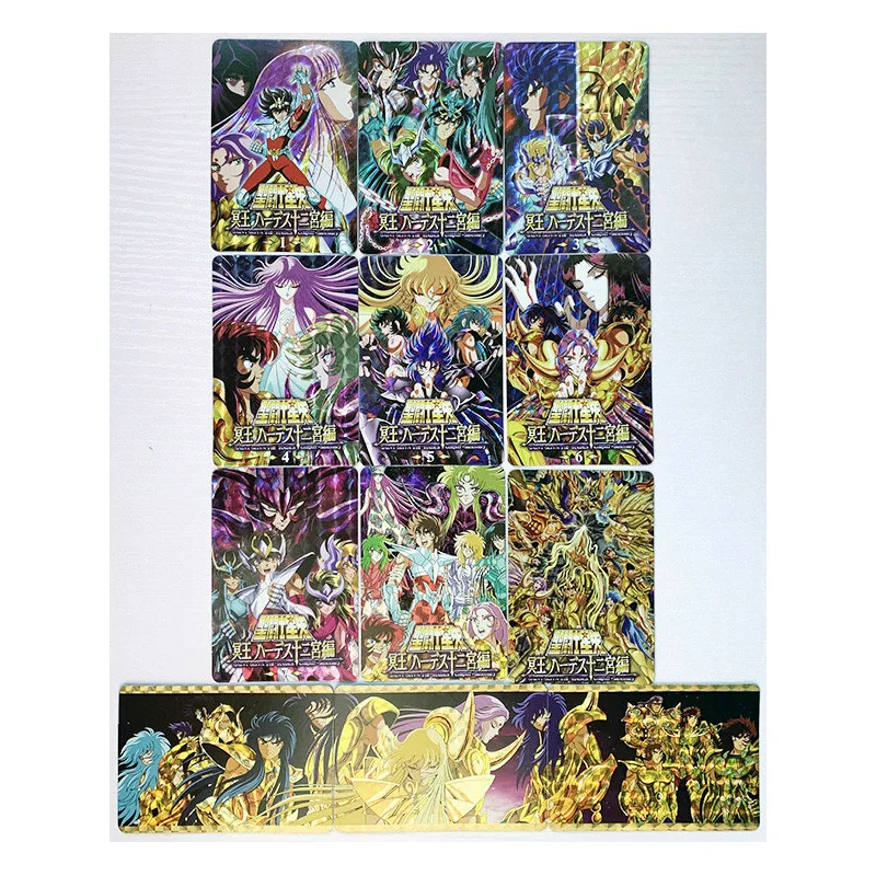 13pcs/set Saint Seiya Soul of Gold Toys Hobbies Hobby Collectibles Game  Collection Anime Cards