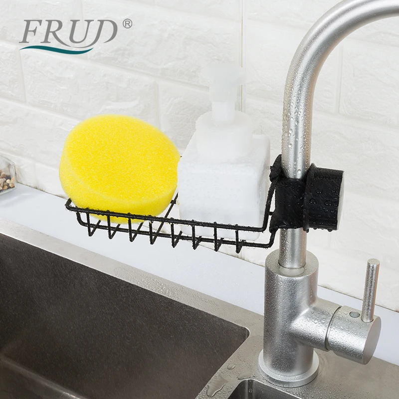 Stainless Steel Faucet Storage Racks Adjustable Sink Rag Sponge Draining Rack Kitchen Bathroom Soap Holders Shelves | Дом и сад