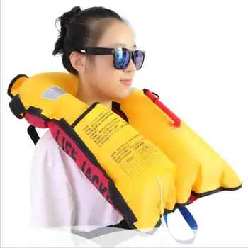

Inflatable Jacket Automatic PFD Adult Life Universal Survival Vest Buoyancy Aid