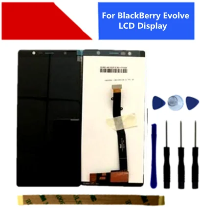 Оригинальный ЖК-дисплей и дигитайзер сенсорного экрана для BlackBerry Evolve 5 99 дюйма