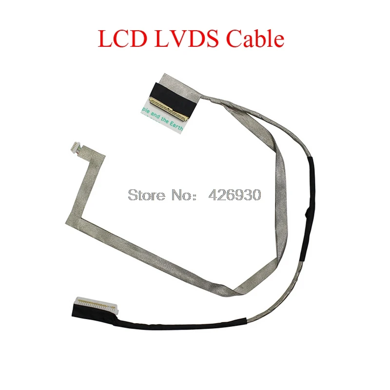 LCD LVDS Cable Вентилятор процессора ноутбука для Sony для VAIO SVE15 SVE151100C SVE1511SAC AD05605HX09G300 0FJ8 и ЖК-дисплей кабель SVE151D11M DD0HK5LC000 - Цвет: LCD LVDS Cable
