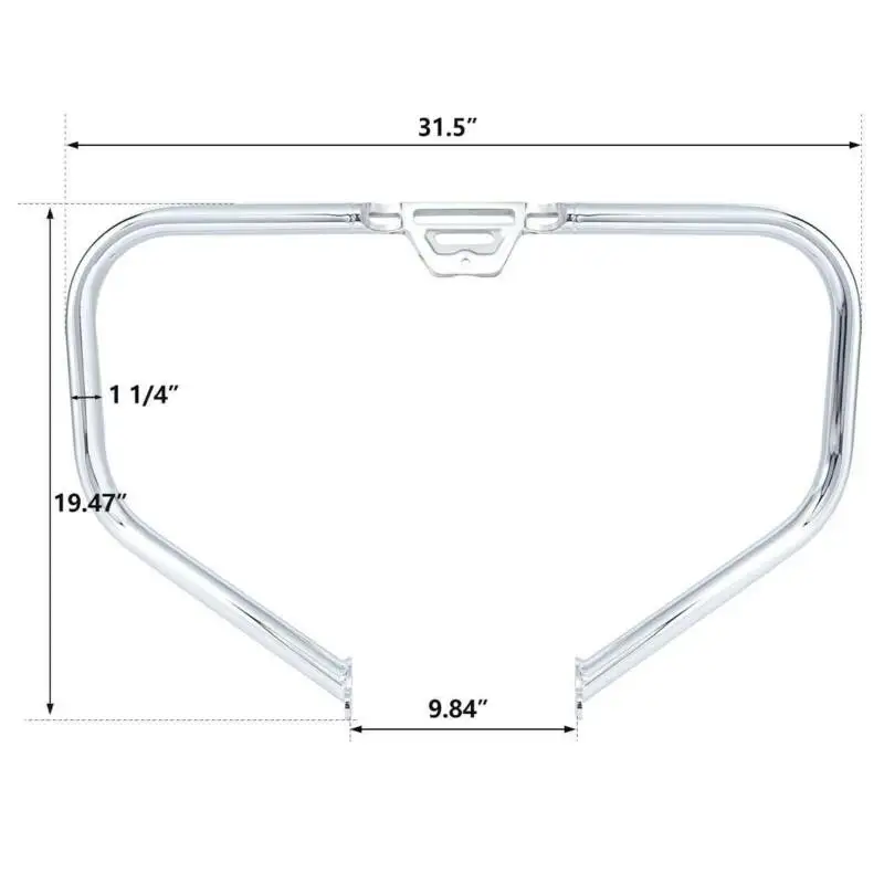 Мотоцикл от поломок двигателя Guard Bar для Harley Softail Fat Boy FLFB