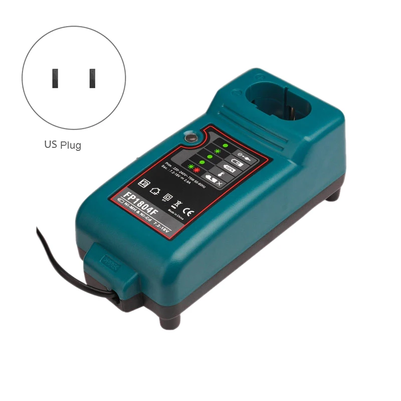 Battery Charger for MAKITA Electric Drill Screwdriver Accessories 7.2V 9.6V 12V 14.4V 18V DC1804 DC1414T DC1414F 9100A