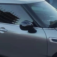 

For Mini Cooper One S JCW F54 F55 F56 F57 F60 2015-2019 Accessories The Black Flag Car Outside Rear View Mirror Covers Stickers