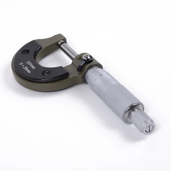 

0-25mm/0.01mm Outside External Metric Gauge Micrometer Machinist Measuring Tools