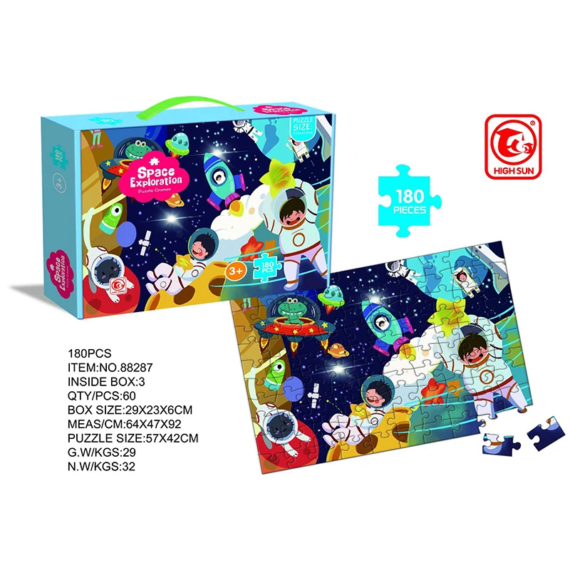 

Baby Jigsaw Puzzle Toys Dinosaur World Space Adventure Animal World Puzzle Toys Puzzle Educational Toy Gift For Boys And Girls