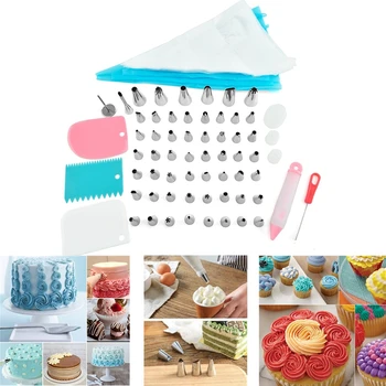 

82-piece Set Decorating Mouth Set Cake Cookies Decorating Baking Tool Set Mouth Cake Tools Baking & Pastry Tools Cake Decoration