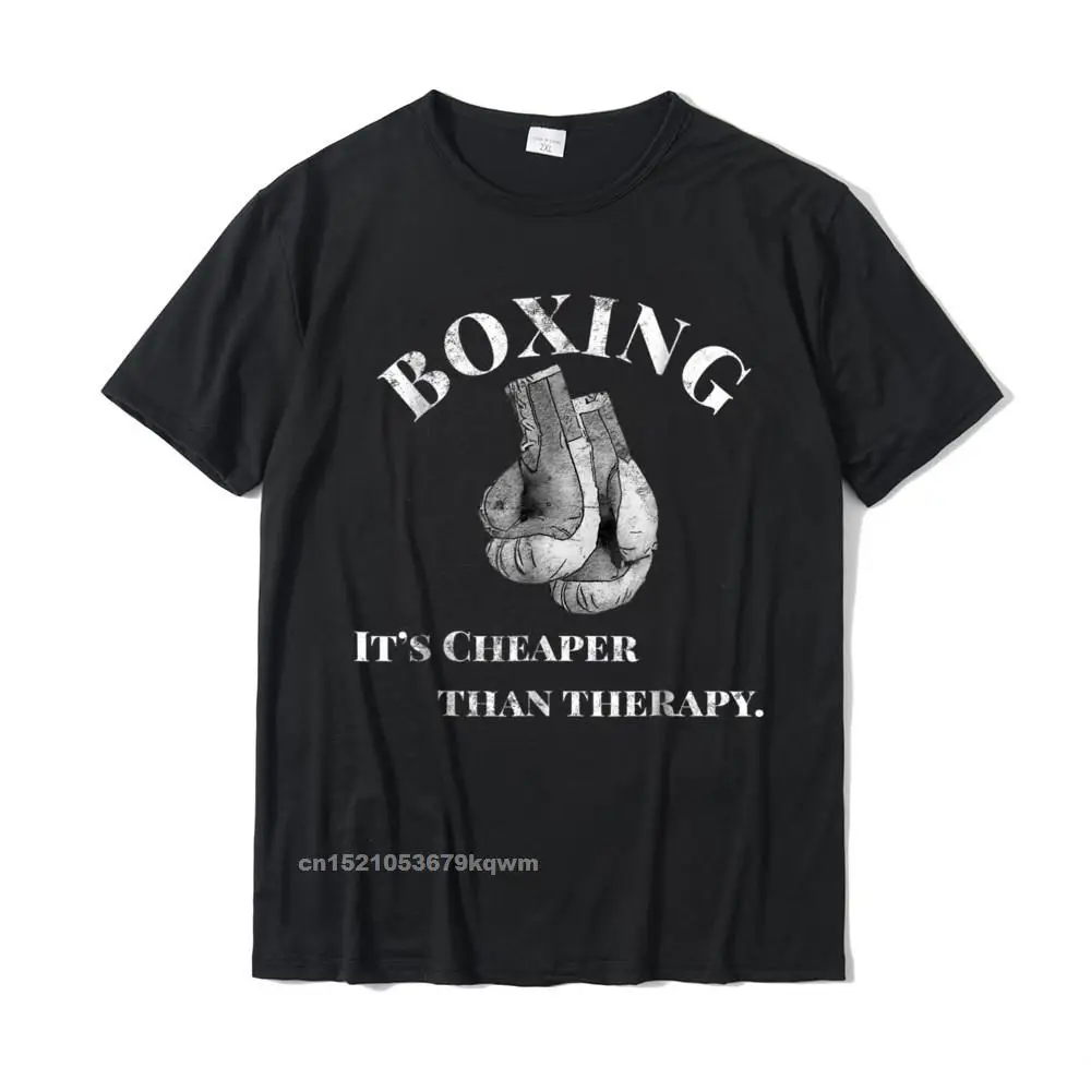 Design T-shirts 2021 New Short Sleeve Casual Pure Cotton Crew Neck Men`s Tops T Shirt cosie Tops & Tees Summer Fall Funny Boxing T Shirt Cheaper than Therapy__3248 black