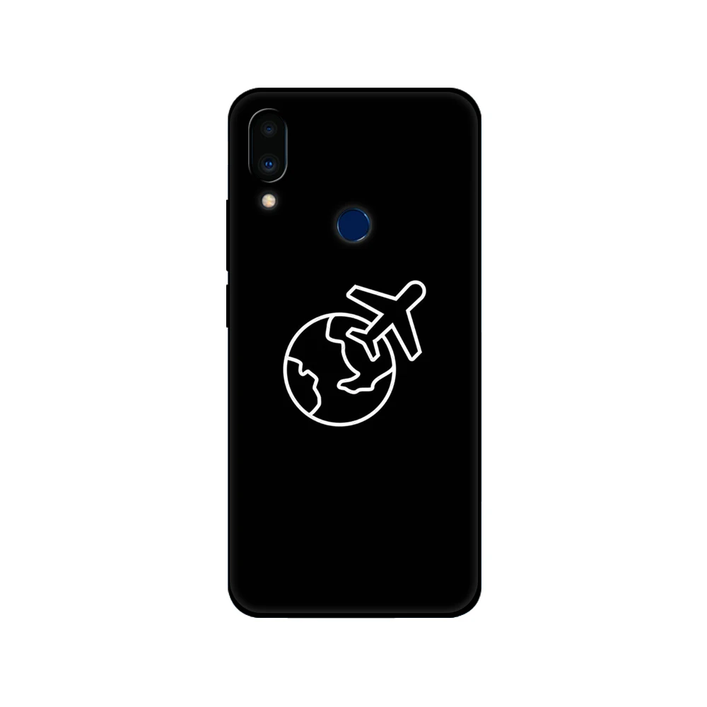 meizu back cover For Meizu Note 9 Cases Back Cover For Meizu Note9 Bumper MeizuNote9 Phone Case 6.2inch Soft Silicon black tpu case Cute cases for meizu black Cases For Meizu