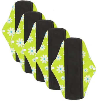 

Bamboo Charcoal Postnatal Breathable Pad Sanitary Napkin Reusable Washable Bamboo Fiber Cloth Menstrual Period