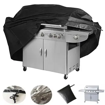 

1PC BBQ Cover Waterproof Protecter Grill Barbeque Garden Anti Patio Barbecue Party Bag Dust P8L6