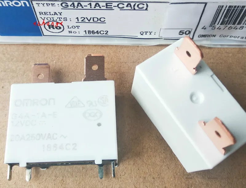 

Relay g4a-1a-e1vdc 4pin 20A 250V