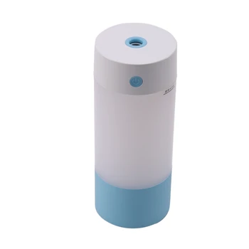 

250Ml Ultrasonic Air Humidifier For Home Car Air Freshener Essential Oil Diffuser USB Humidifier With Led Warm Light