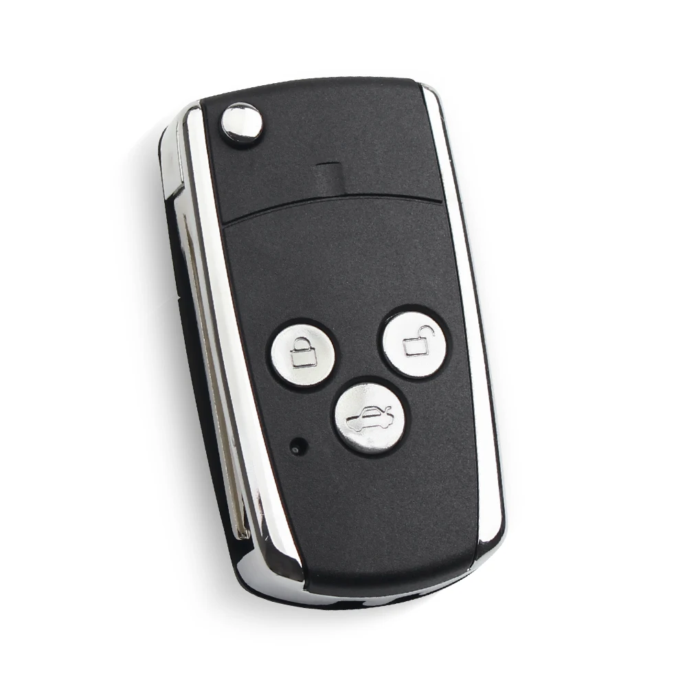 KEYYOU Модифицированная Складная фотовспышка с 3 кнопками для Toyota Camry Corolla Prado RAV4 Vios