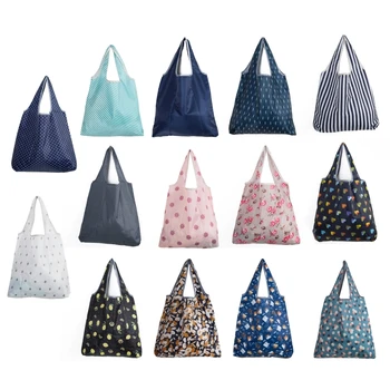 

Multifunction Handy Shopping Bag Unisex Eco-friendly Reusable Tote Grocery Foldable Recycle Storage Organizer Handbag 14 Styles